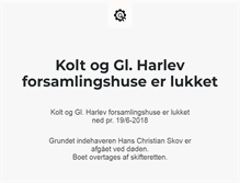 Tablet Screenshot of kolt-forsamlingshus.dk